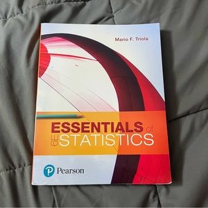 Essentials of Statistics Textbook 6th Edition By Mario F. Triola